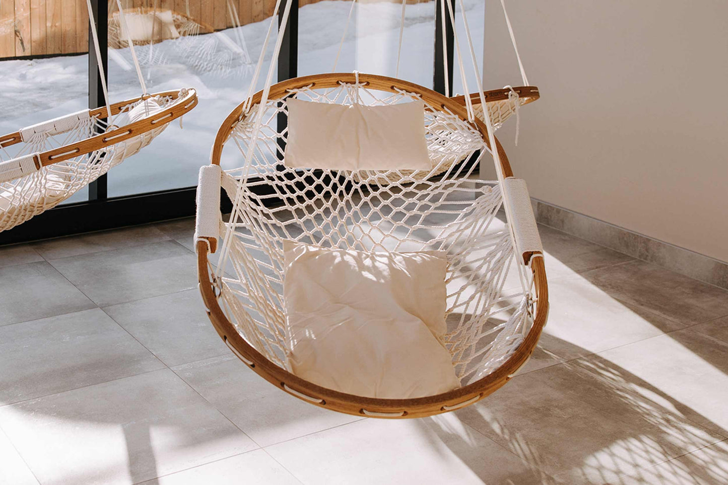 Chaise suspendue - ( Strøm spa nordique )