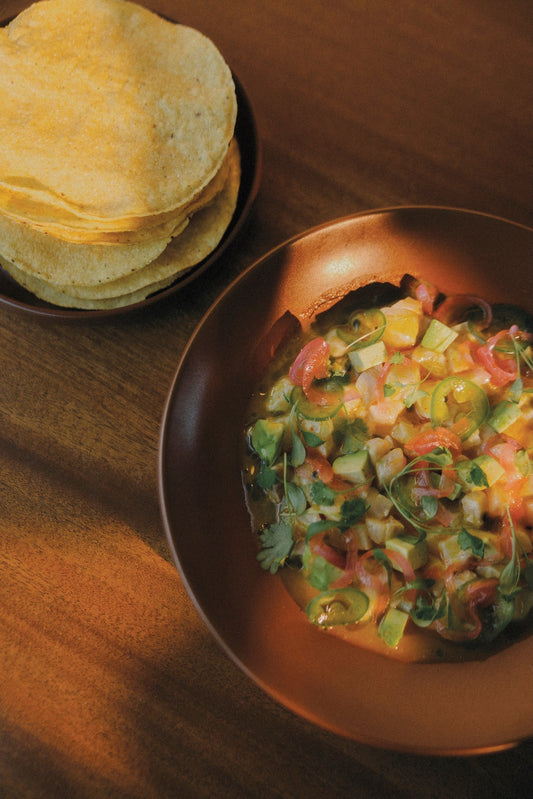 Ceviche de dorade au fruit de la passion