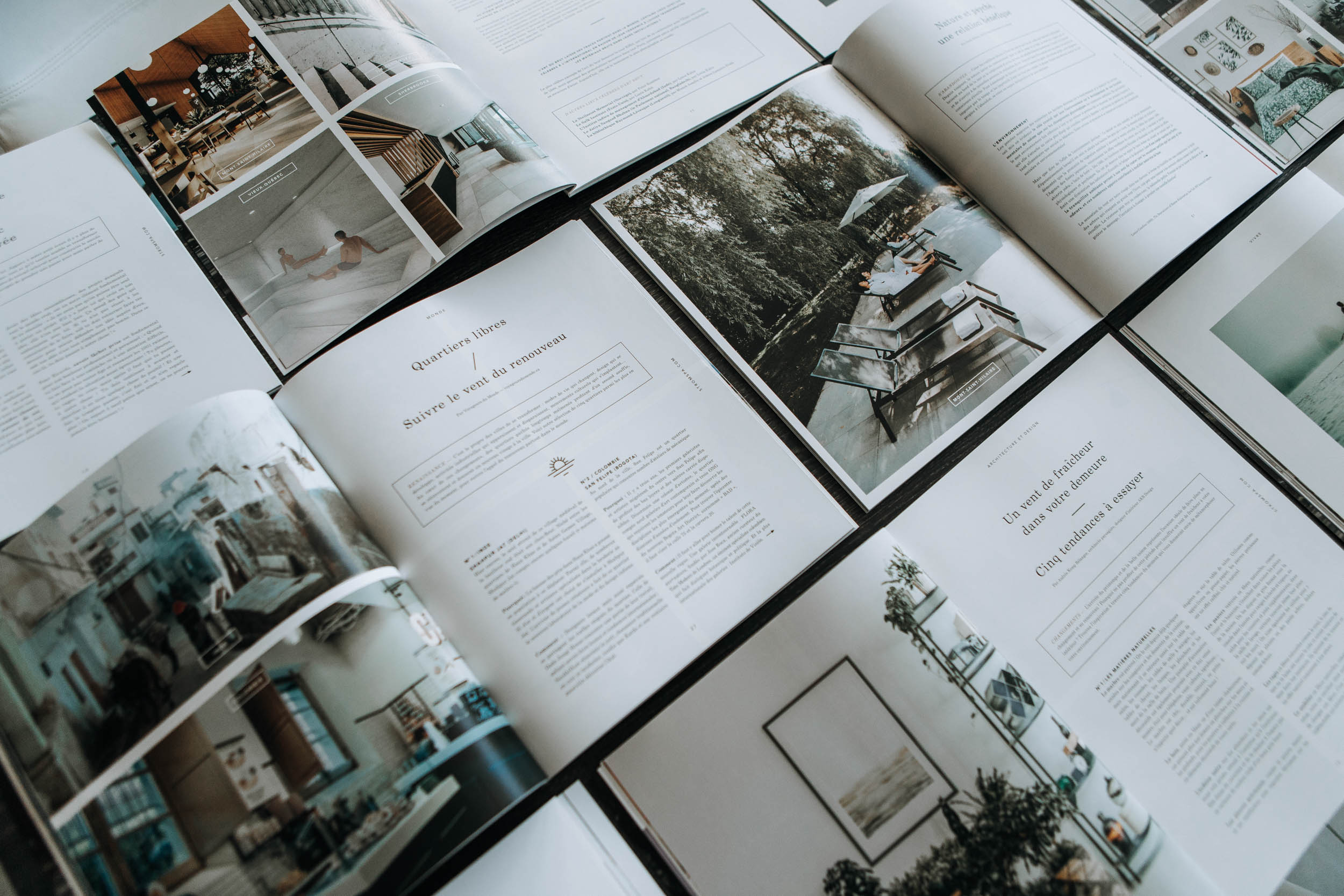 Cinq livres pour respirer le temps