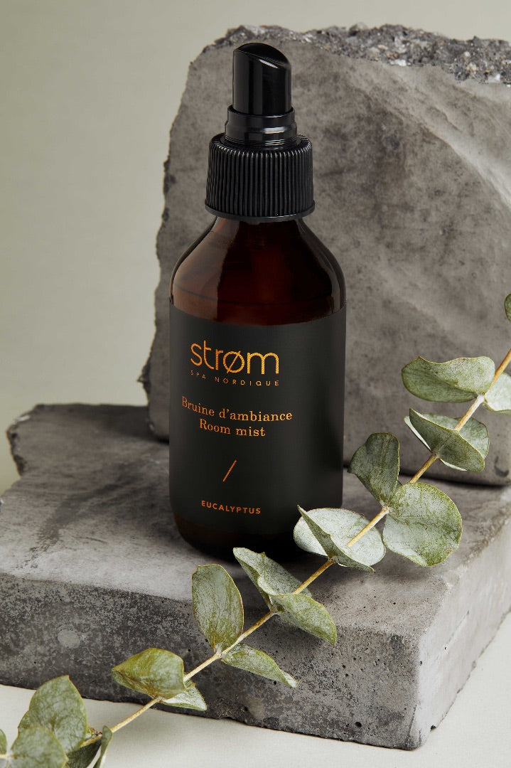 Bruine d'ambiance à l'eucalyptus - ( Strøm spa nordique )
