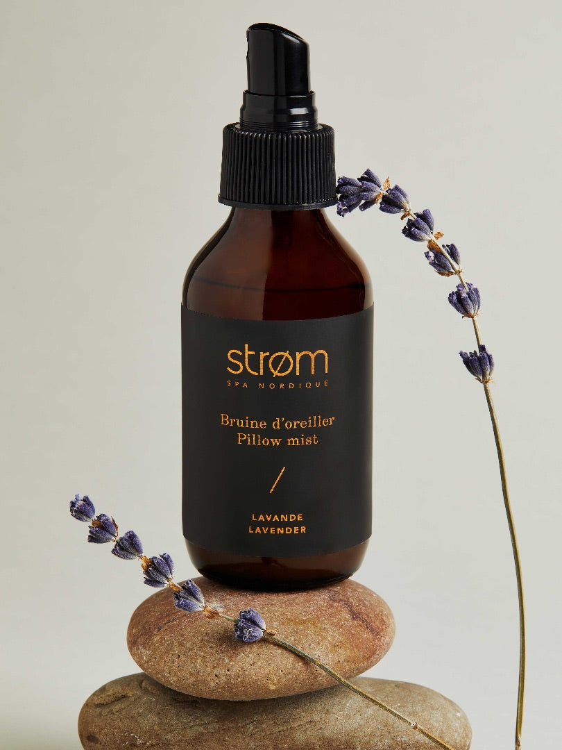 Bruine d'oreiller à la lavande - ( Strøm spa nordique )