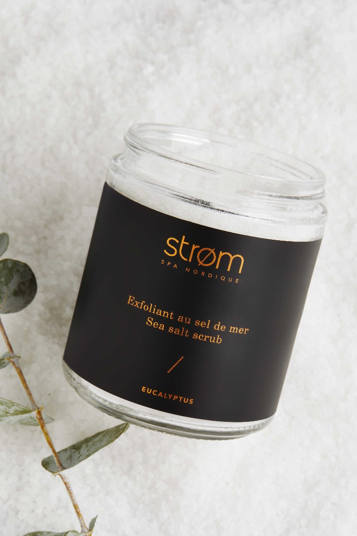 Exfoliant au sel de mer - ( Strøm spa nordique )