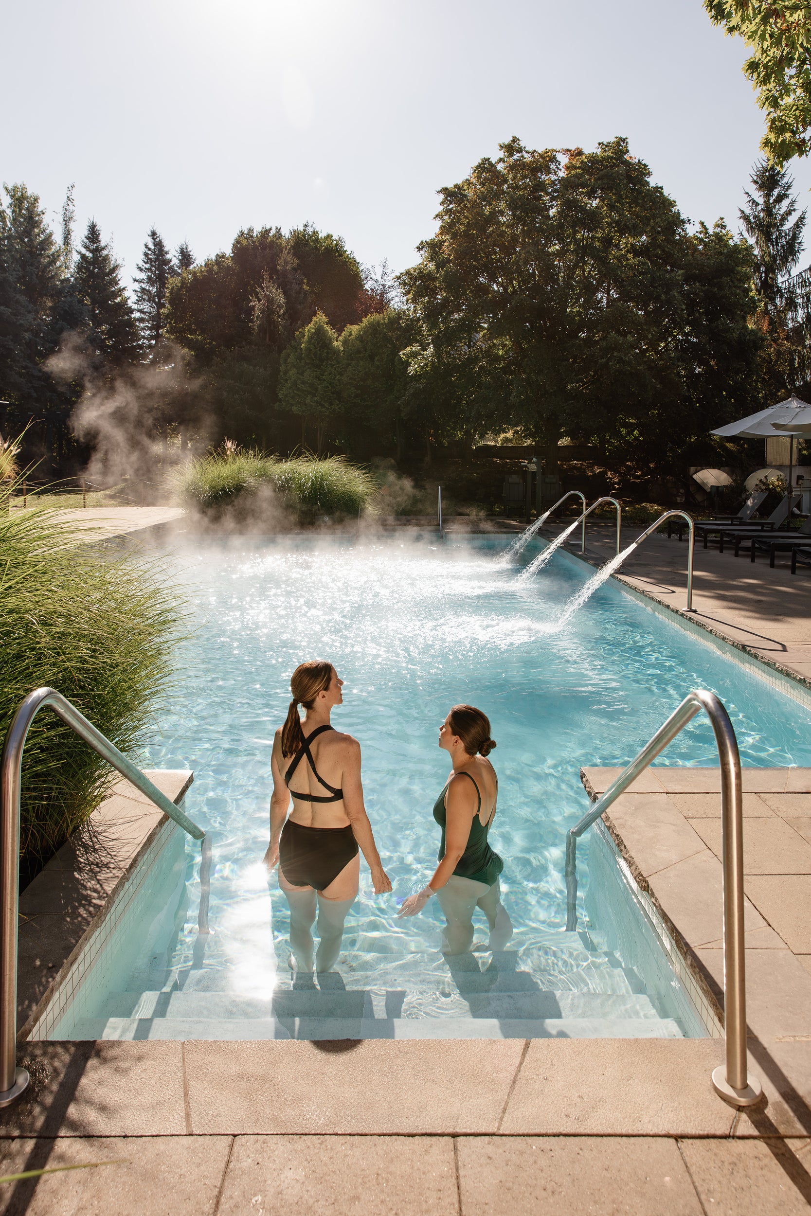 La piscine tempérée