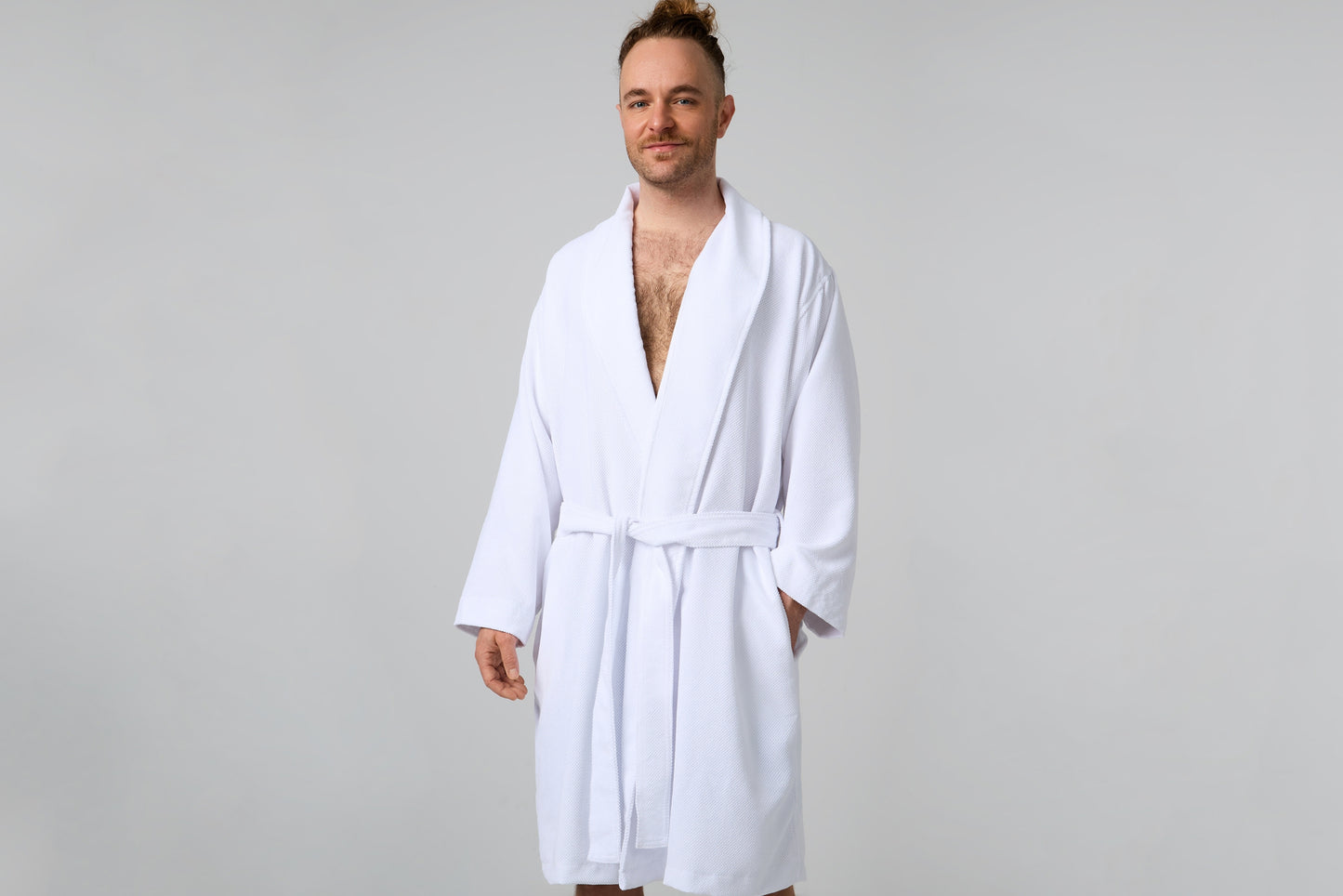 Peignoir d'été - Blanc ( Strøm spa nordique )