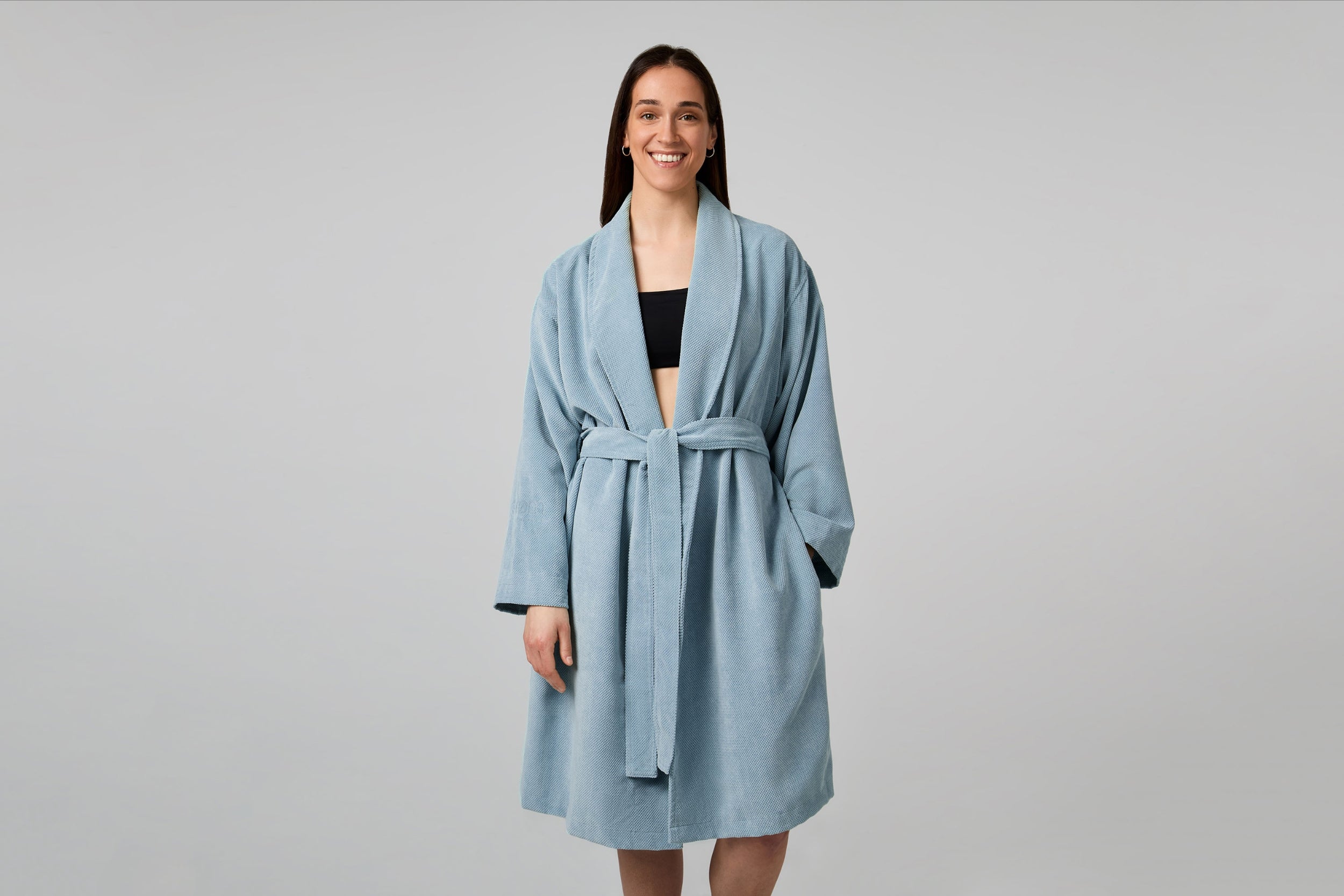 Peignoir d'été - Bleu ( Strøm spa nordique )