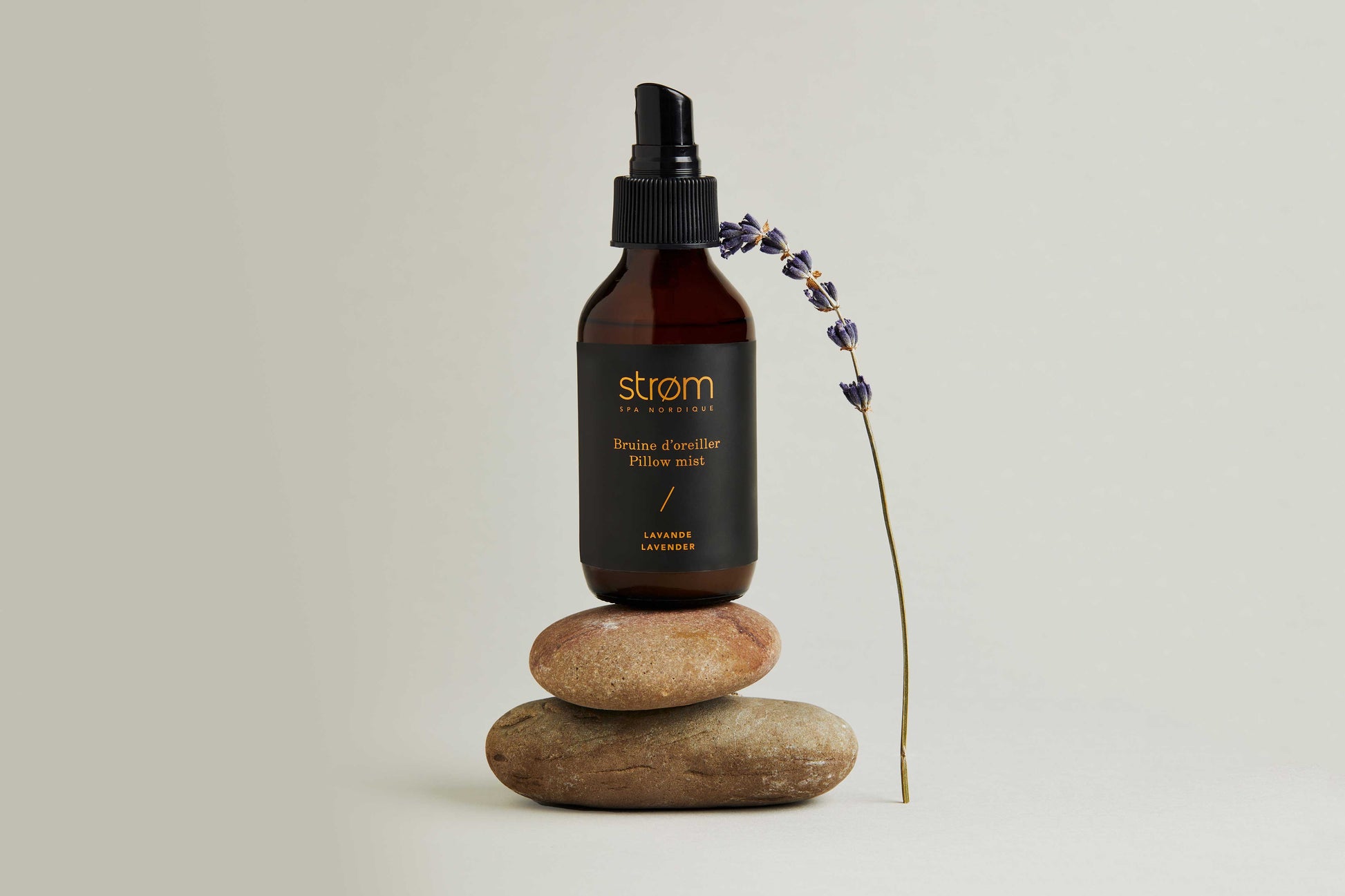 Bruine d'oreiller à la lavande - ( Strøm spa nordique )