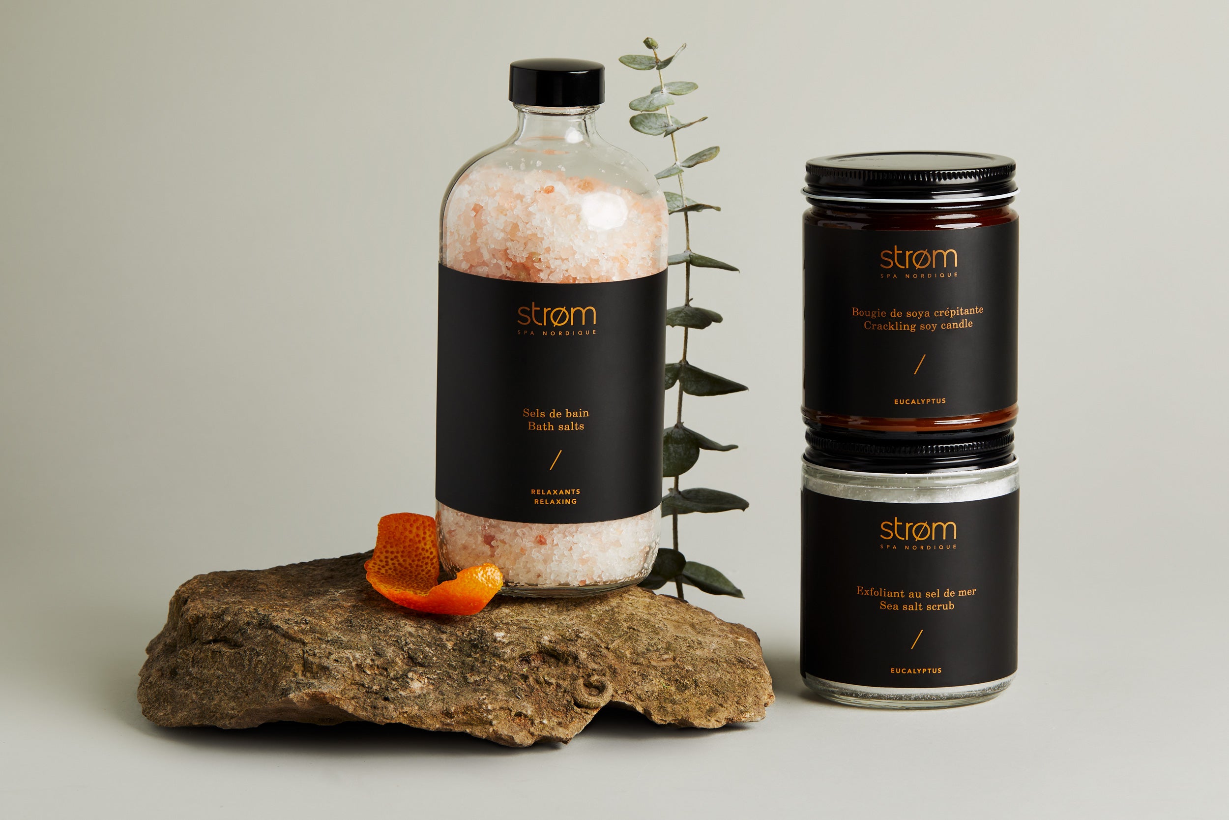 Coffret bain relaxant - ( Strøm spa nordique )