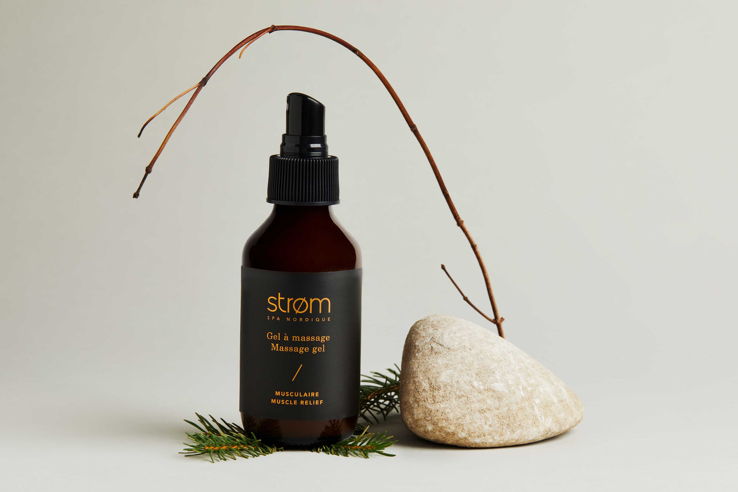 Gel à massage - Musculaire - ( Strøm spa nordique )