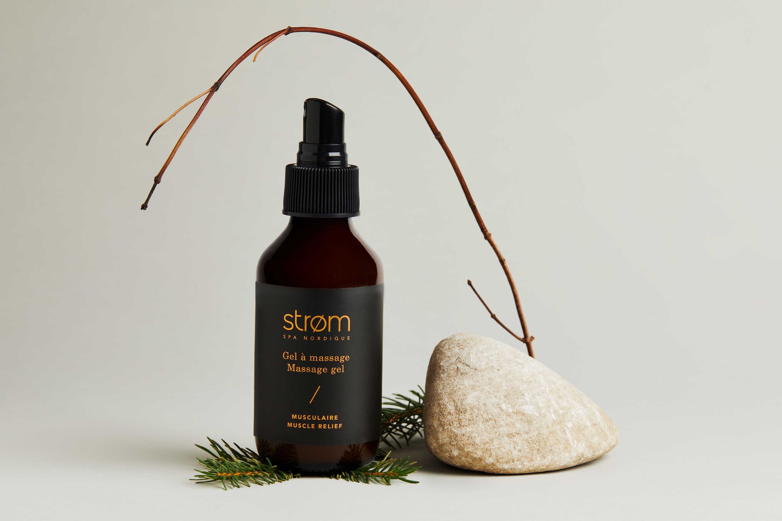 Gel à massage - Musculaire - ( Strøm spa nordique )