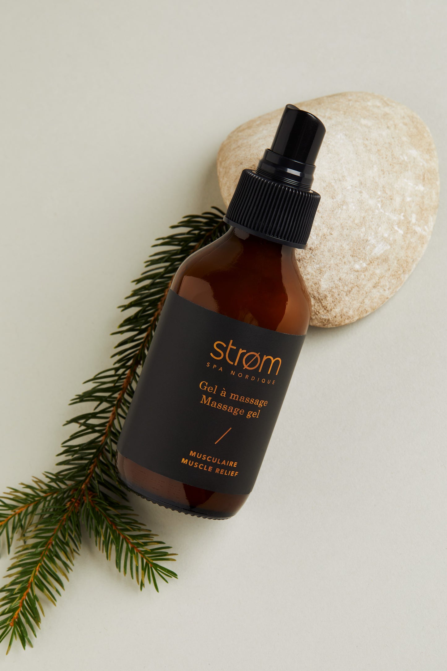 Gel à massage - Musculaire - ( Strøm spa nordique )