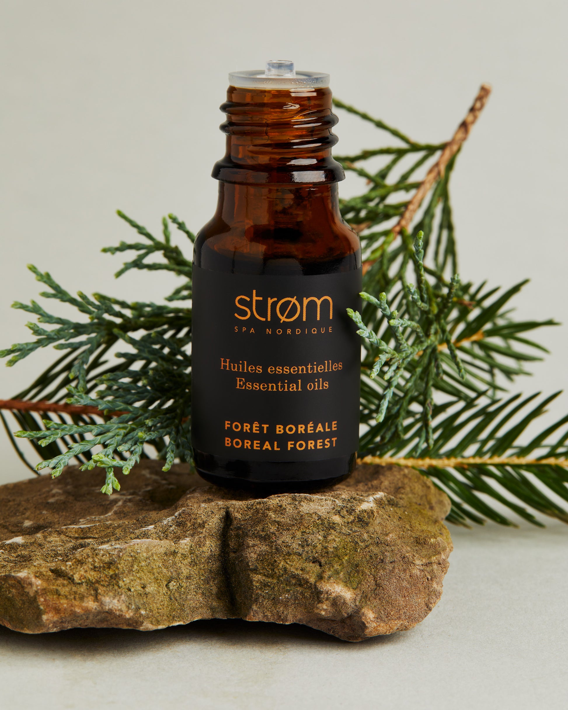Huiles essentielles - Forêt boréale ( Strøm spa nordique )