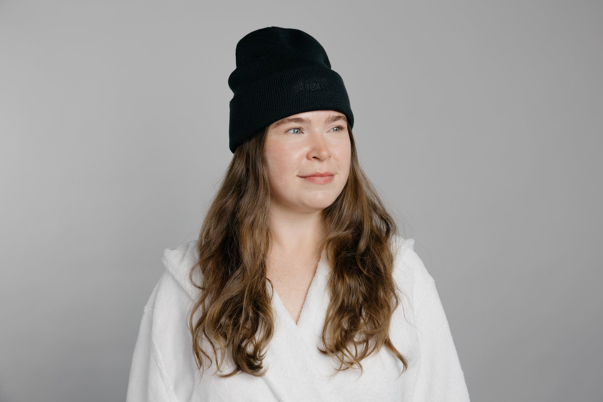 Tuque tricot à revers - ( Strøm spa nordique )