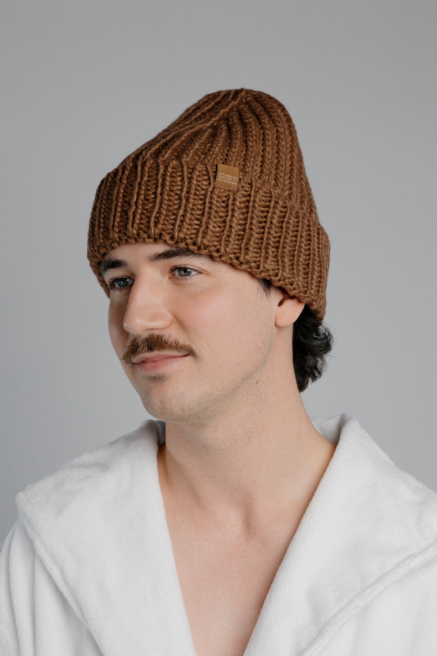 Tuque en maille - Cuivre ( Strøm spa nordique )
