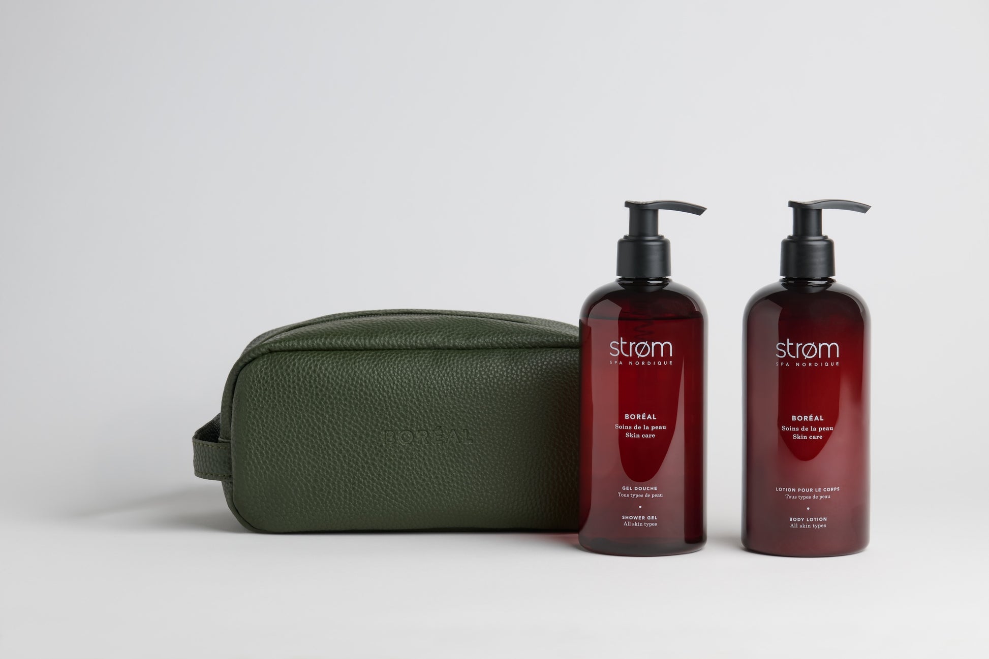 Trousse BORÉAL pour la douche - ( Strøm spa nordique )