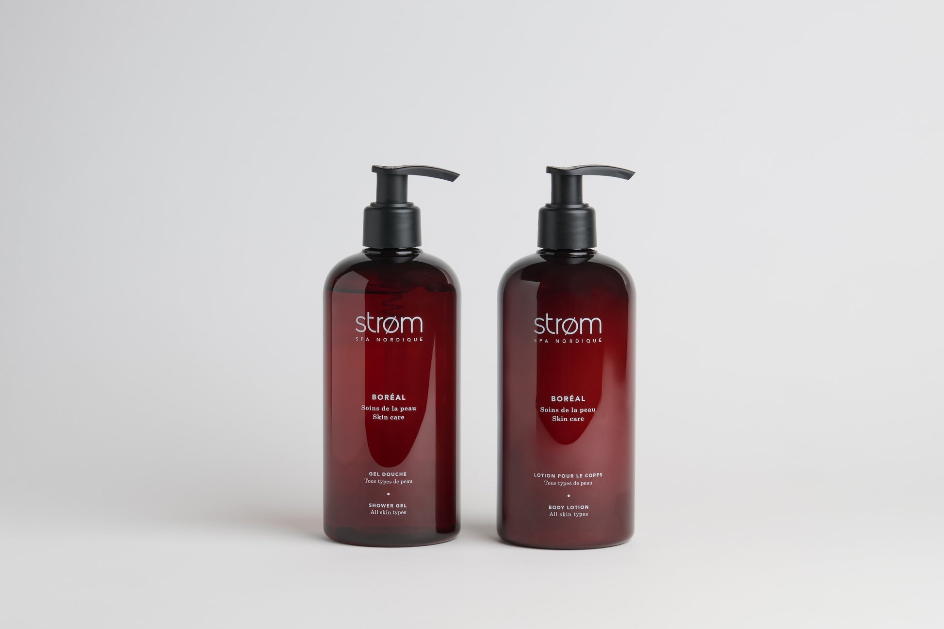 Trousse BORÉAL pour la douche - ( Strøm spa nordique )