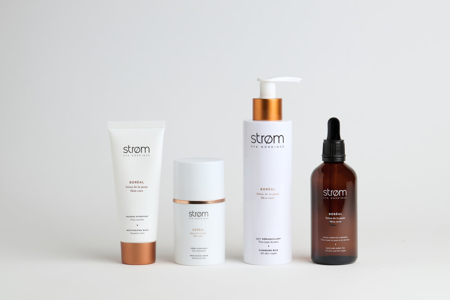 Trousse BORÉAL – Peau déshydratée - ( Strøm spa nordique )
