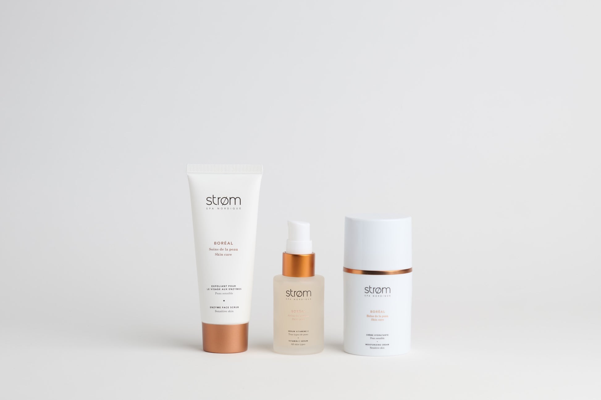Trousse BORÉAL – Peau sensible - ( Strøm spa nordique )