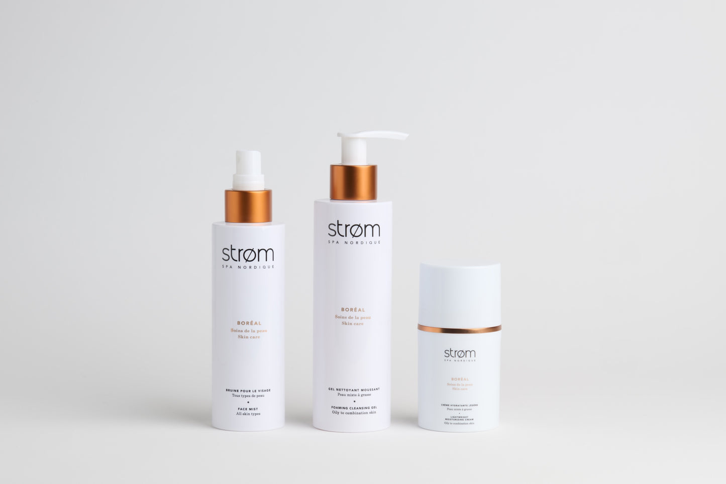 Trousse BORÉAL – Peau mixte à grasse - ( Strøm spa nordique )