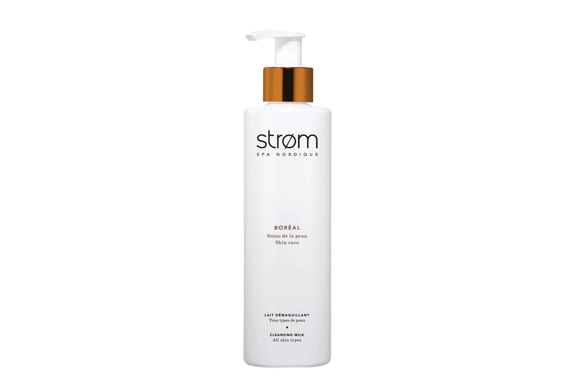 Lait démaquillant - ( Strøm spa nordique )