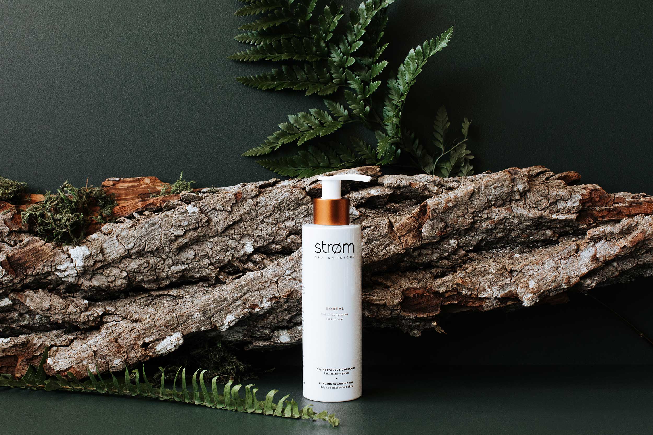 Gel nettoyant moussant - ( Strøm spa nordique )