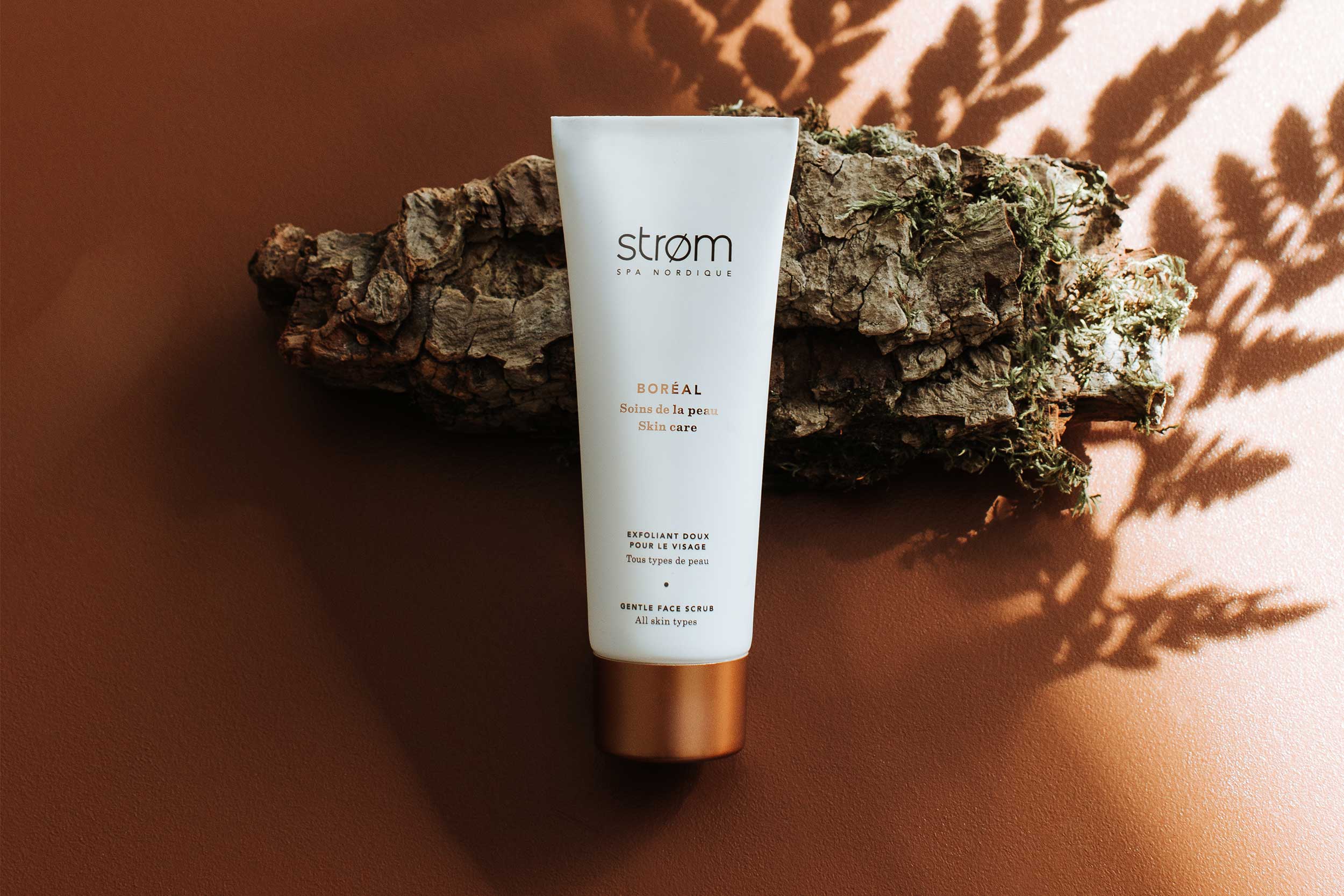 Exfoliant doux pour le visage - ( Strøm spa nordique )