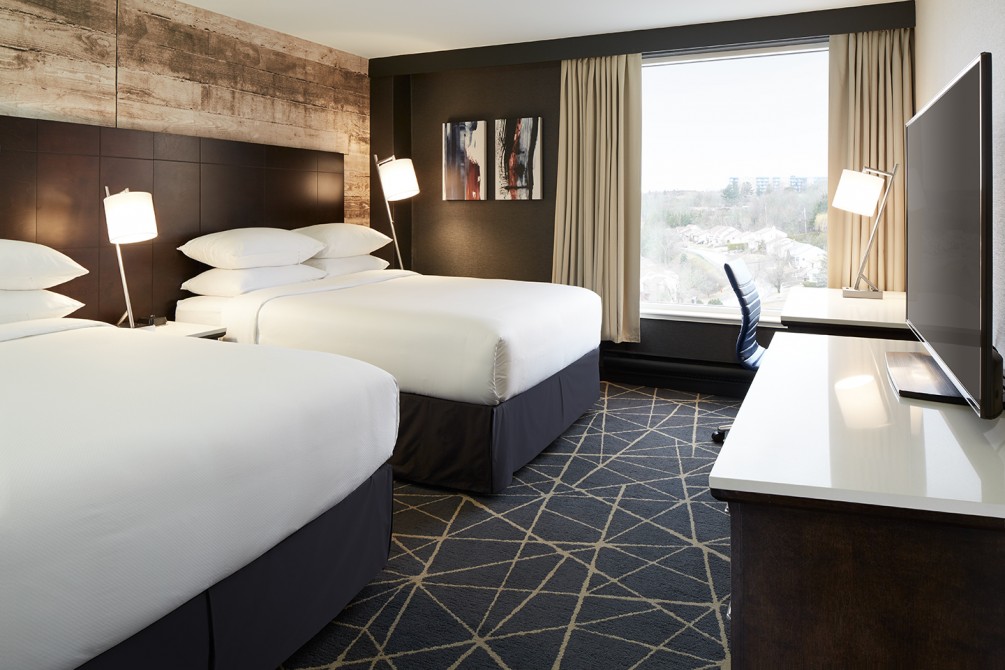 Chambre du Delta Hôtel Sherbrooke