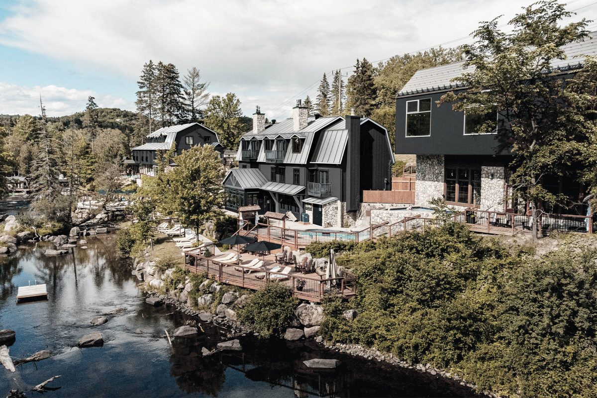Strom SAU Architecture 1 - Strøm Nordic Spa Saint-Sauveur: From a Private Home to a Large-Scale Spa